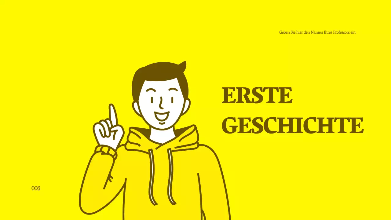 Sauberer Charakter Illustration Tutorial in gelb und braun