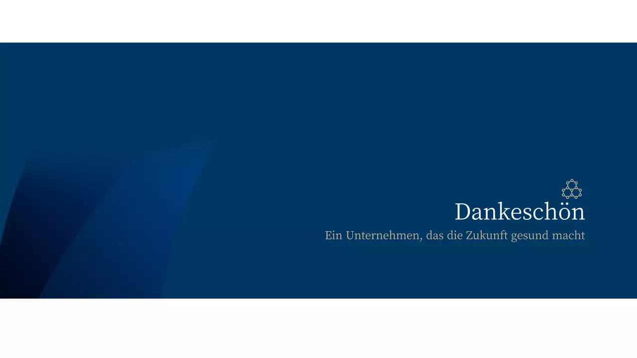 Blaues und braunes Labor-Geschäftsthema (Präsentation)