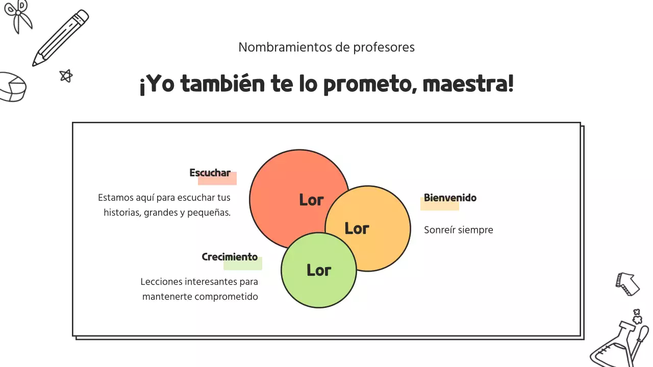 Un bonito currículum de profesor de primaria en blanco y amarillo