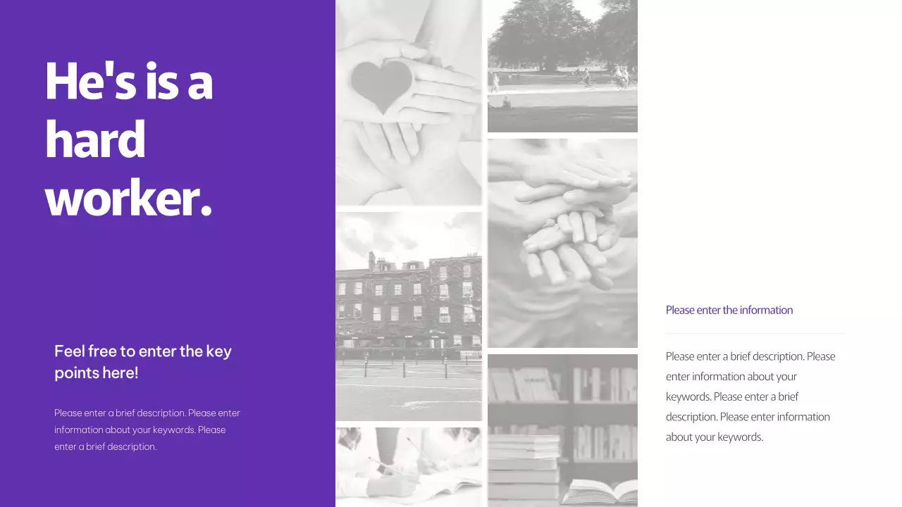 Purple Modern Election Promotion Presentation