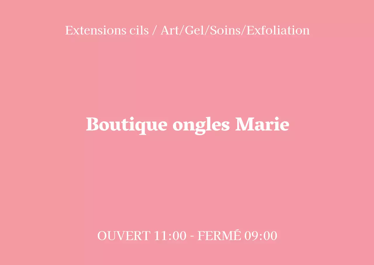 Nail Shop_Garage Poster