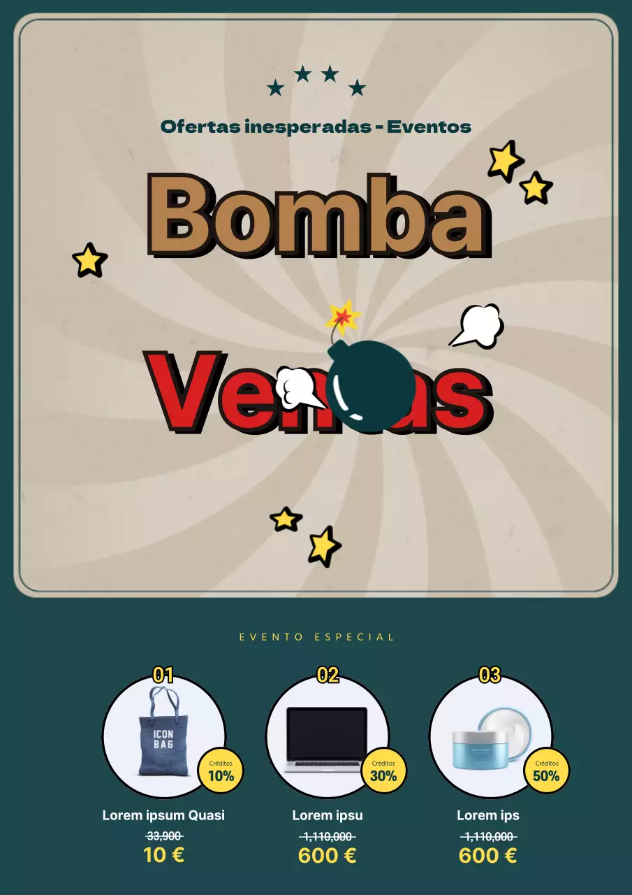 Promueva una superventa ecológica de inspiración vintage