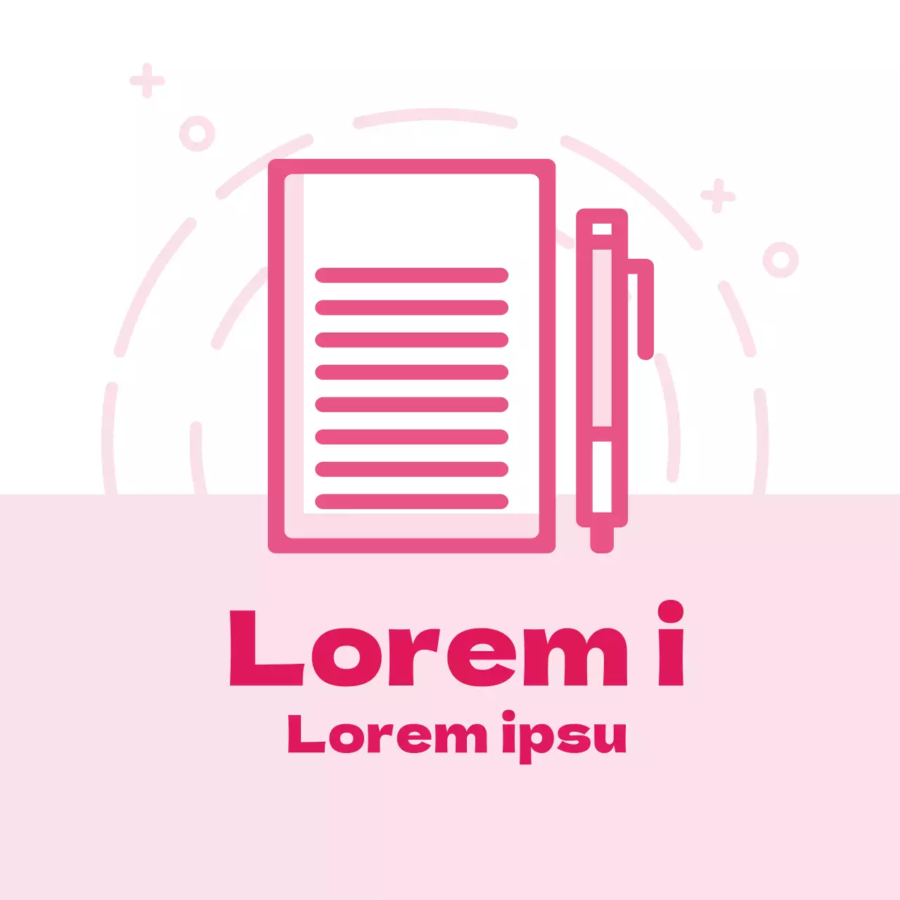 Étiquettes de signature pour le coronavirus avec illustrations roses