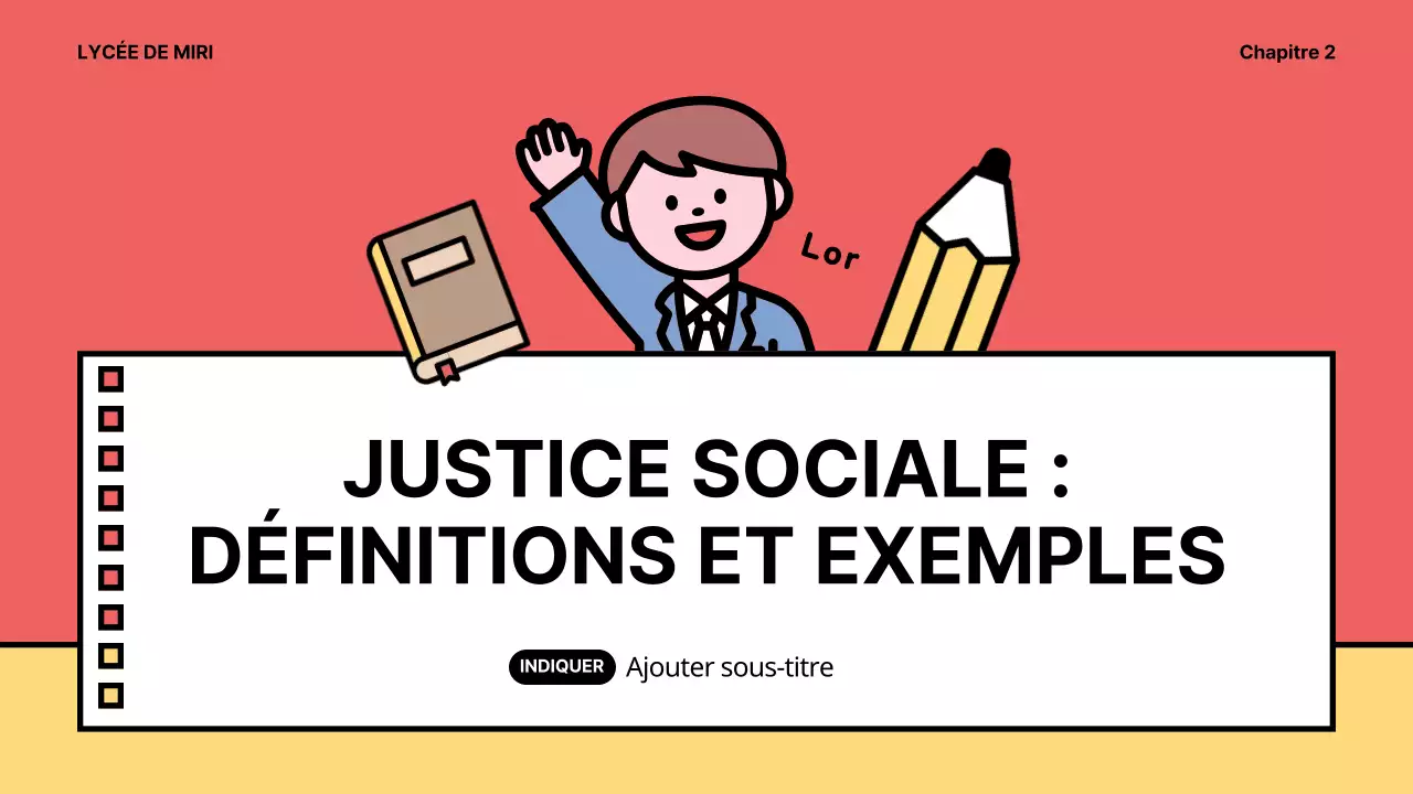 Des illustrations lumineuses et mignonnes sur la vie et l'éthique