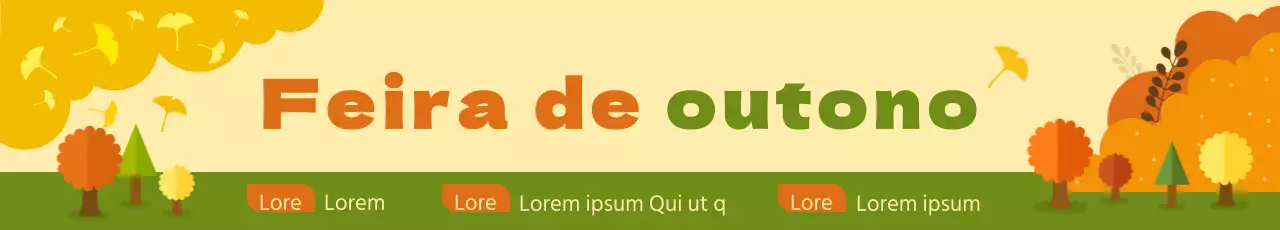 Feira de Outono_Banners de rua