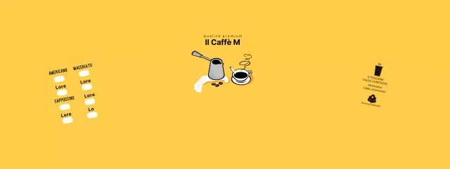Lista di controllo del Caffè Giallo Illustrato