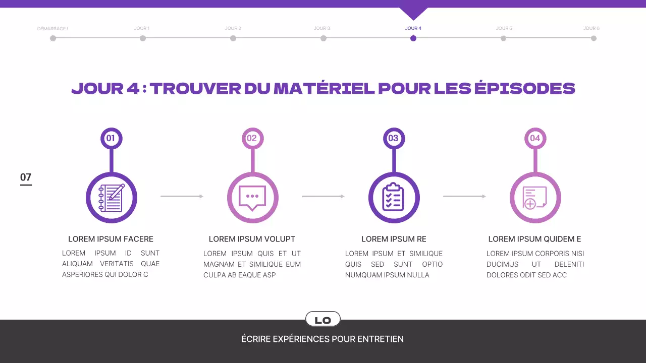 Comment faire sortir votre lettre de motivation du lot avec des illustrations en noir et violet