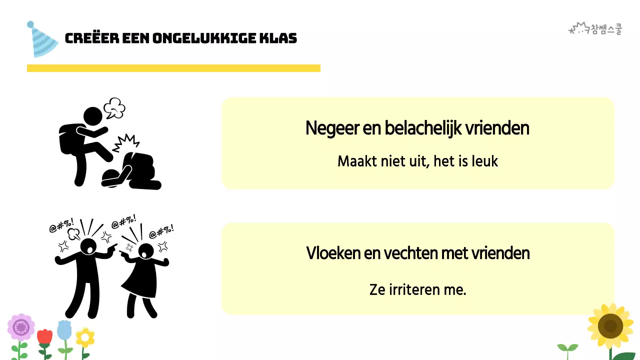 Een gelukkige klas voor het basisonderwijs creëren