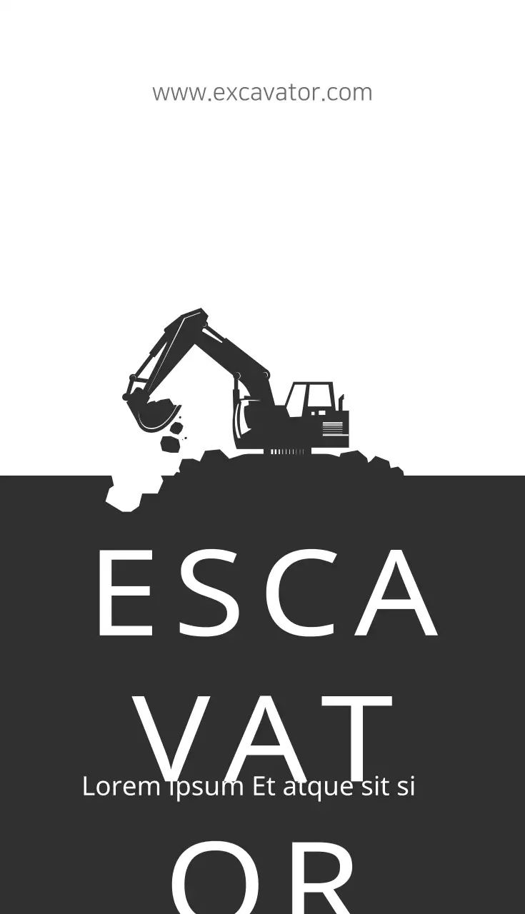 Vendita di escavatori