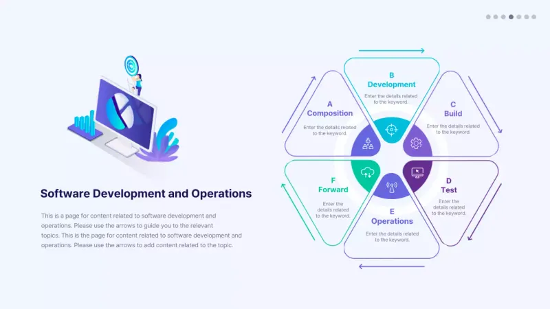Purple Modern Software Guide Infographic