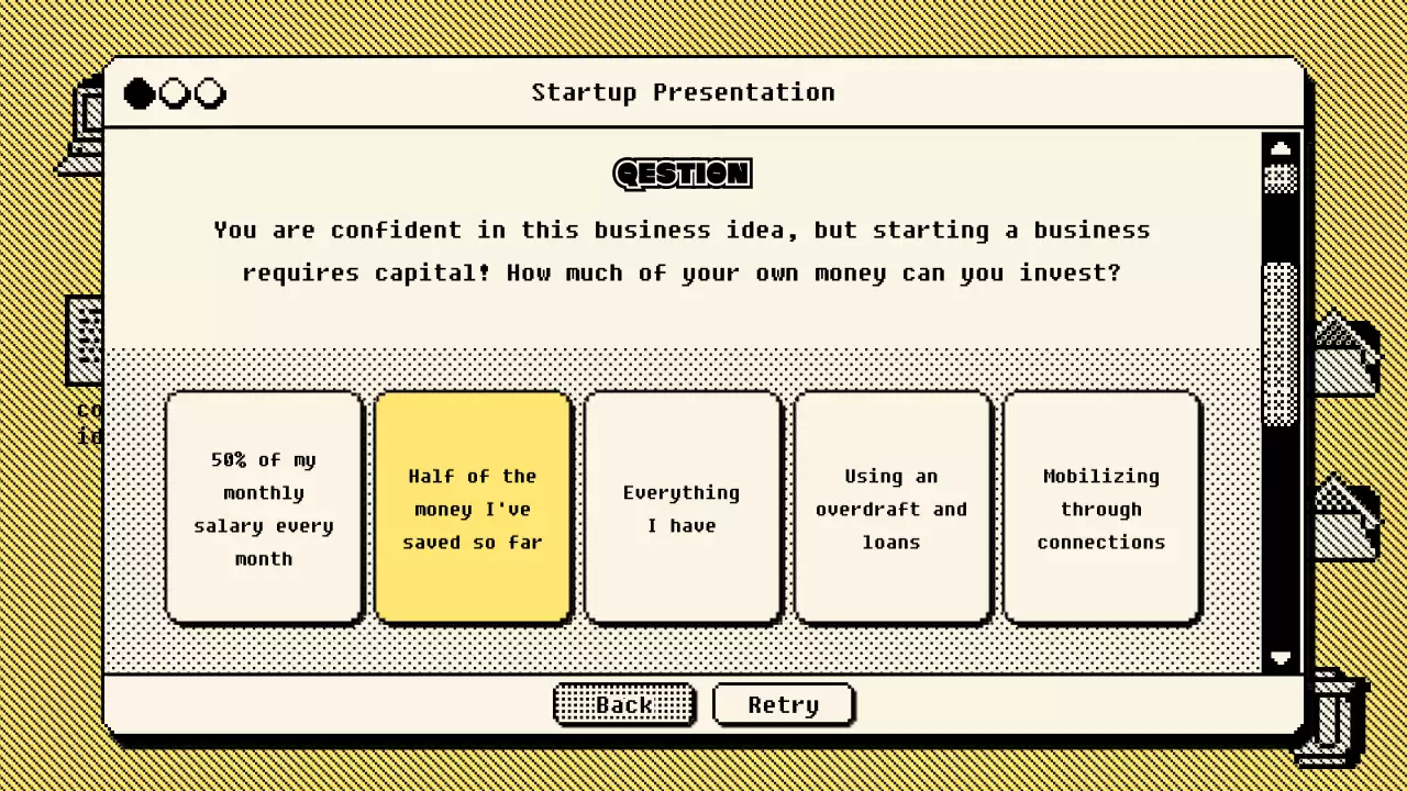 Yellow Retro Startup Guide Presentation
