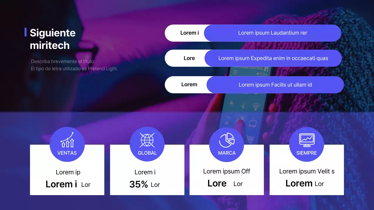 Presentación del no depredador cibernético de Blue y Black