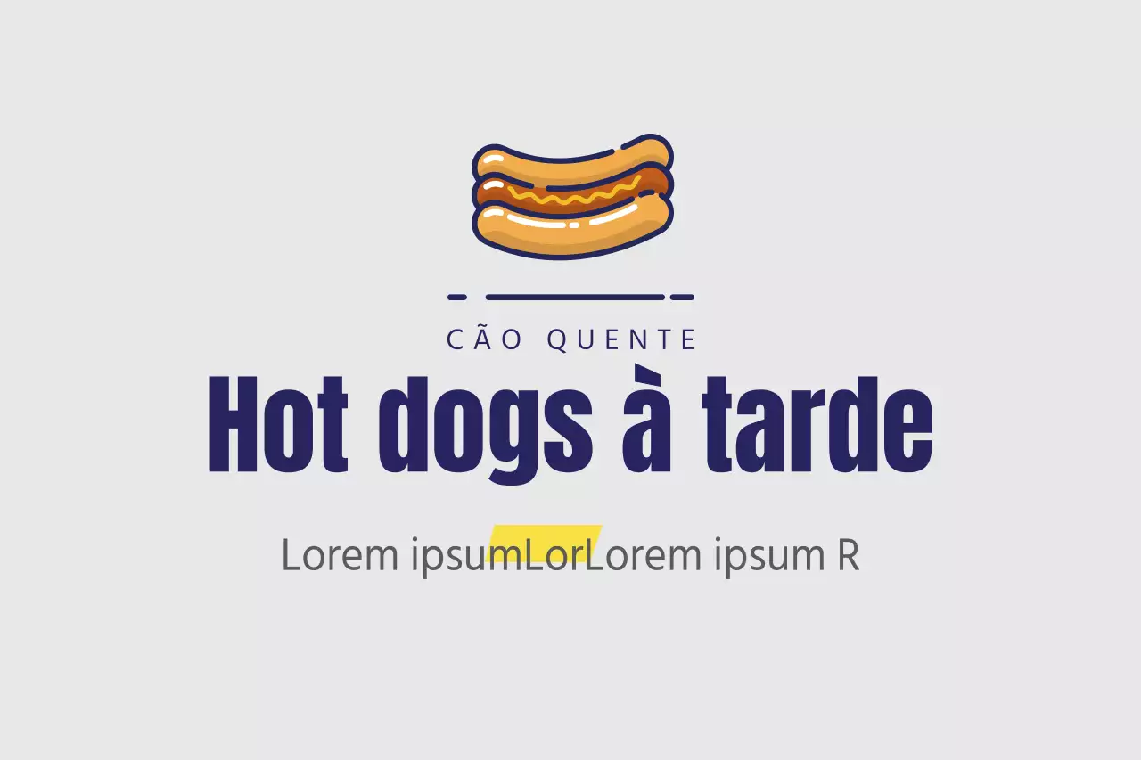 Cachorros quentes à tarde