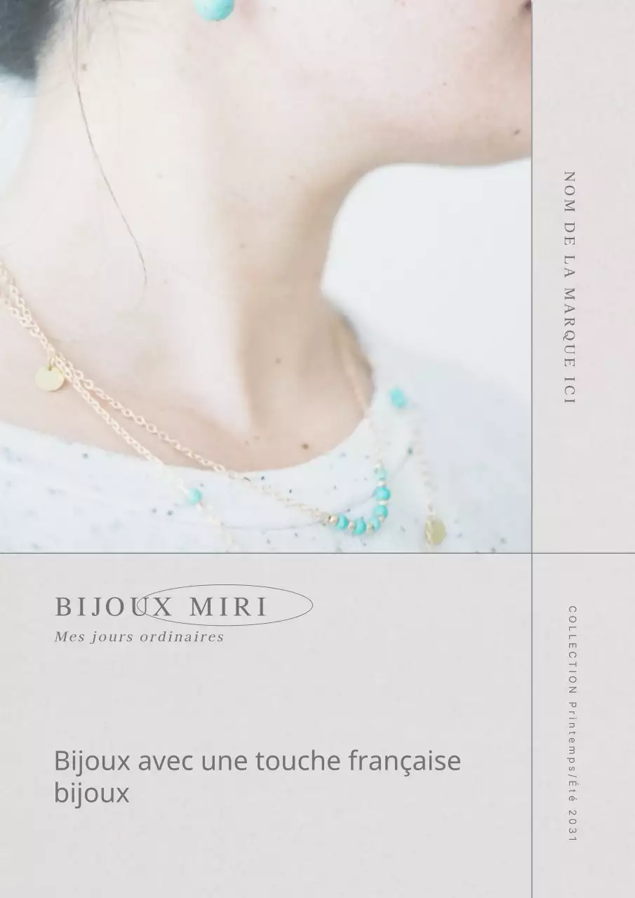 Guide de remboursement et de retour beige et élégant