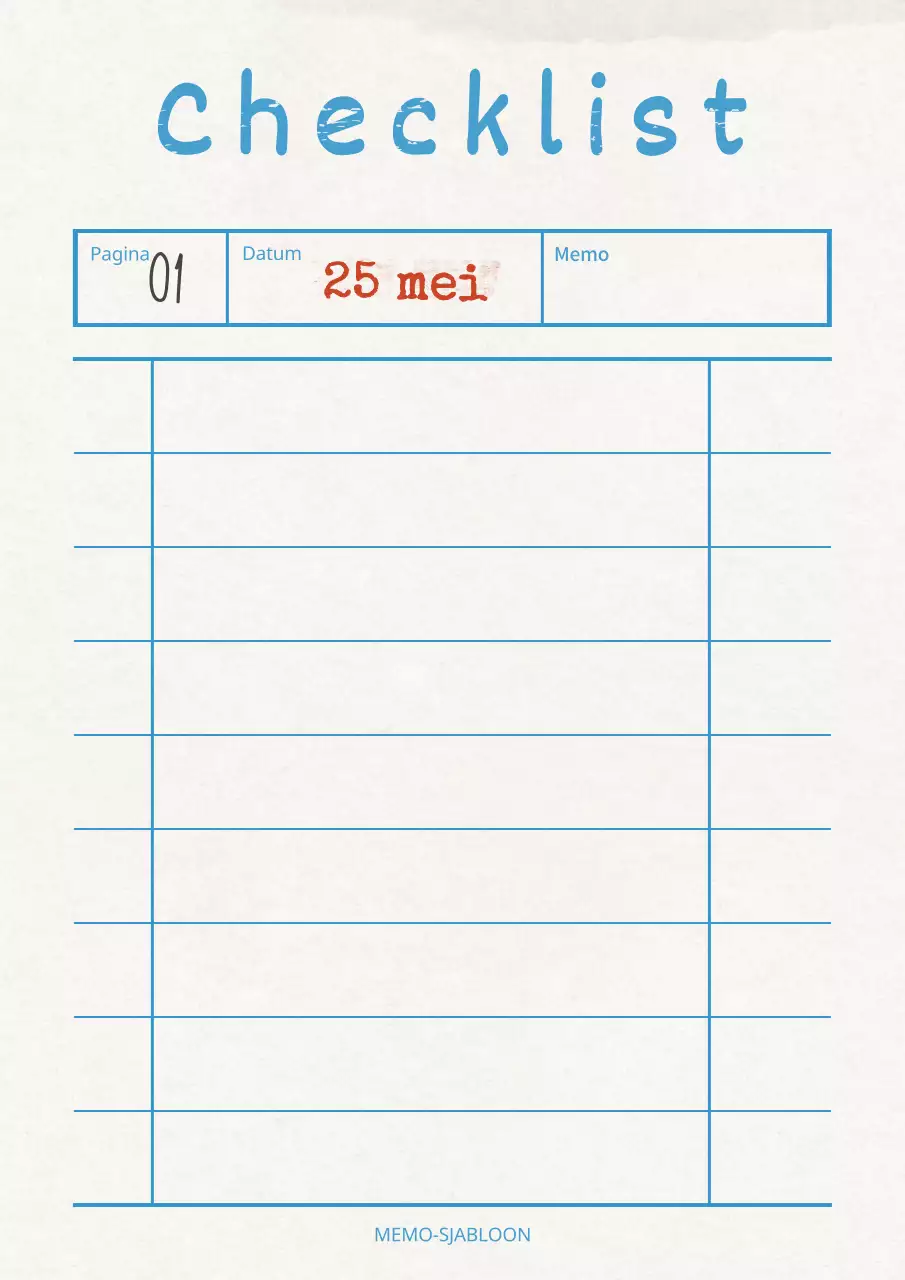 Lichtblauw vintage notitieblok concept lay-out bundelpakket