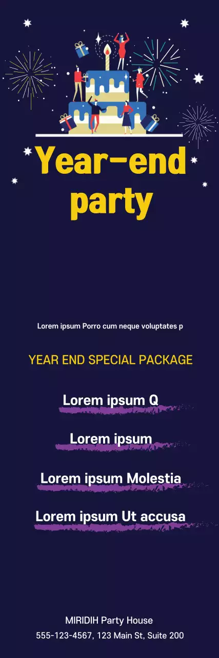 Banner de promoção de festa festiva da Marinha