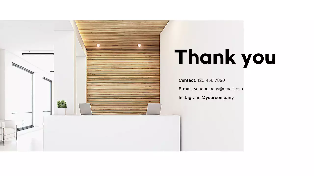 White Modern Interior Portfolio Presentation