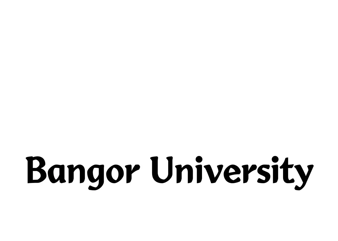 Logo teks sederhana dalam warna putih dan hitam