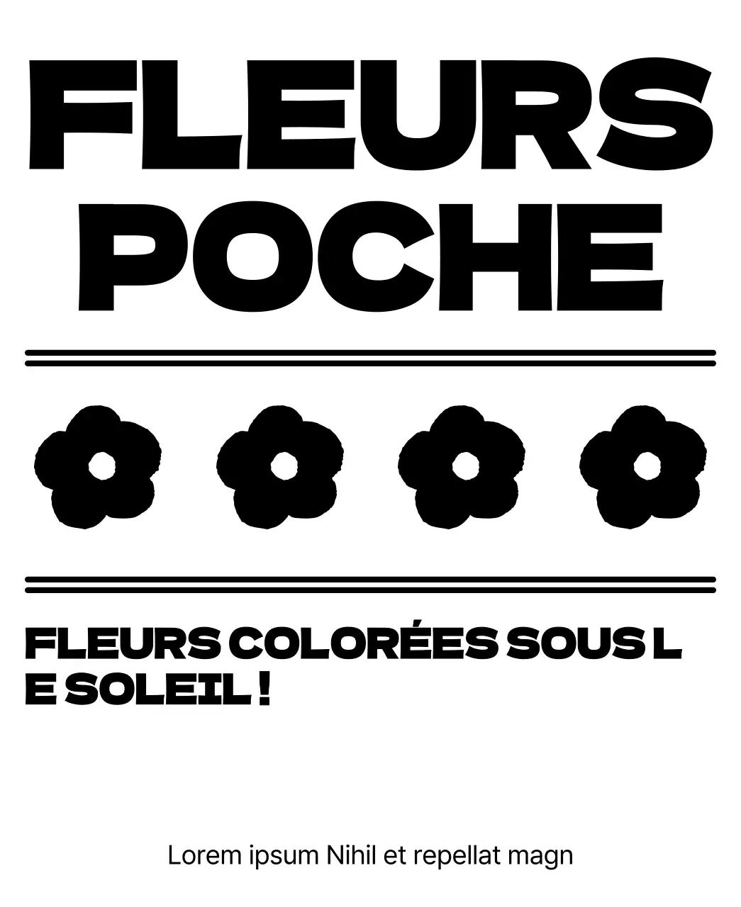 Sachets de thé avec illustrations florales