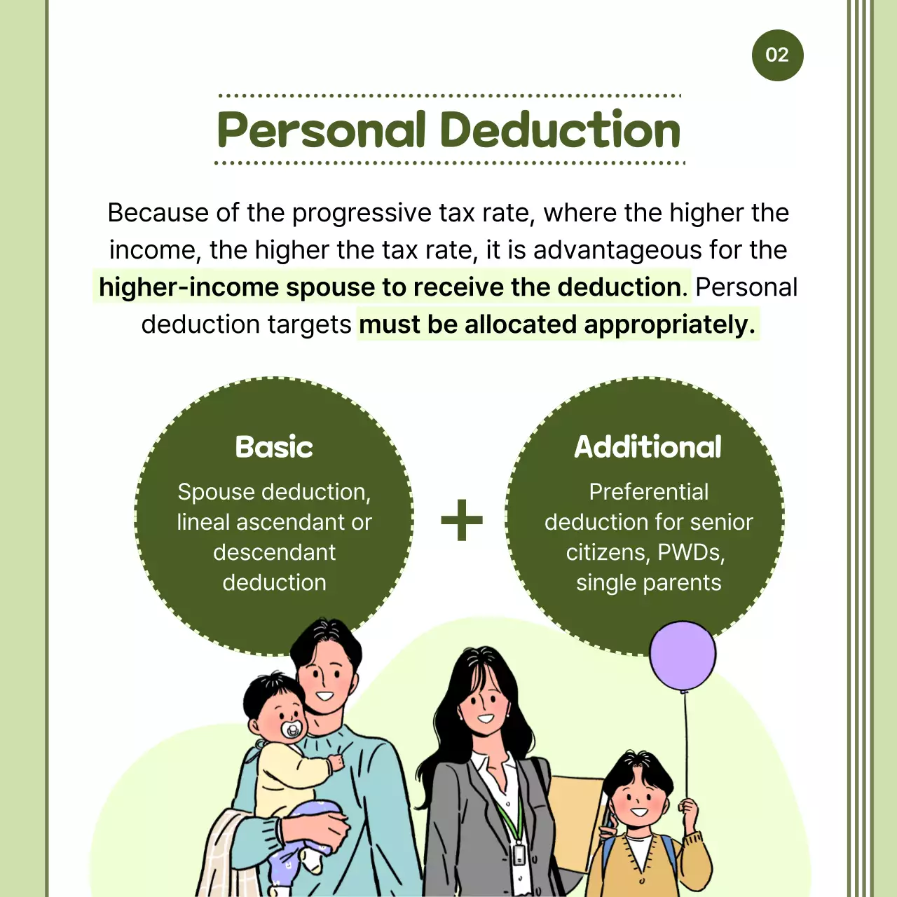 Orange Simple Tax Guide Instagram Carousel