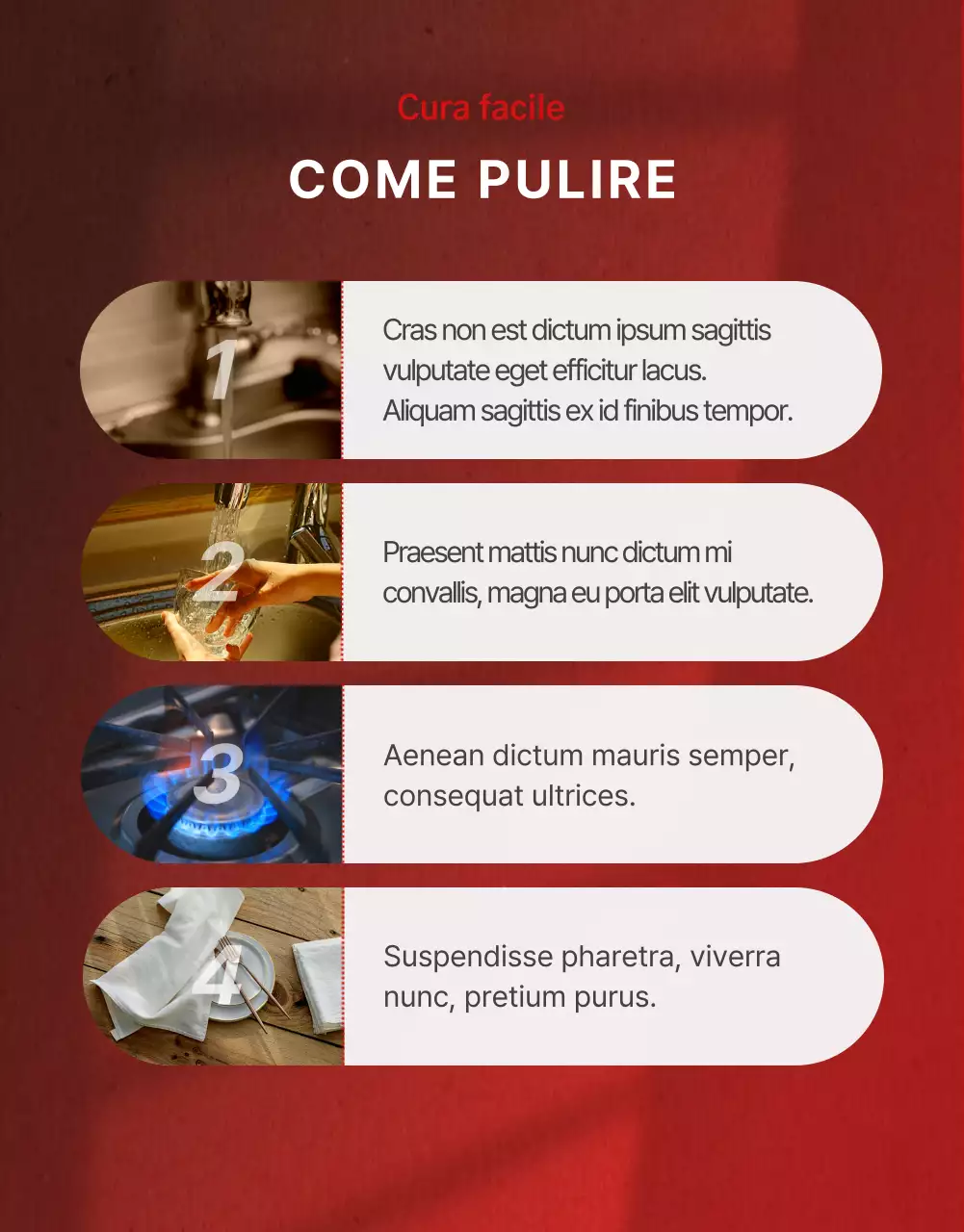 Semplice bollitore elettrico a tema nei colori rosso e grigio