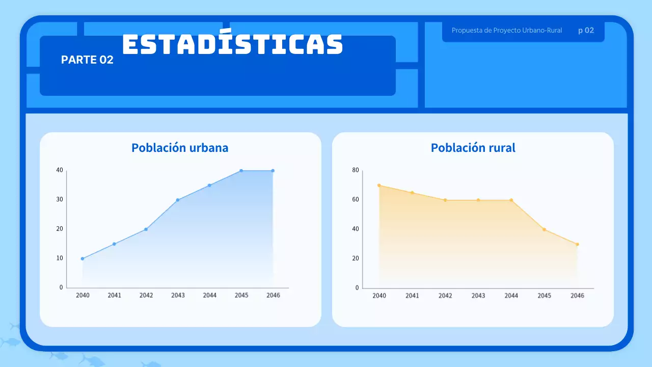 Azul claro lindo juguete estilo aldea agrícola propuesta de negocio