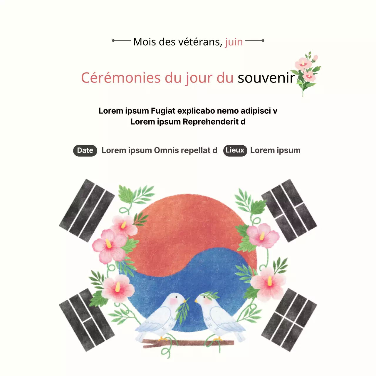 Une cérémonie blanche et propre à l'occasion du Memorial Day pour le mois des vétérans