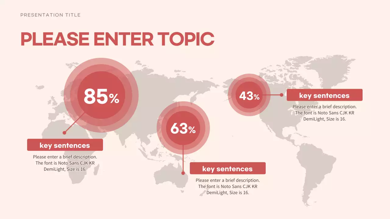 Beige Modern Data Presentation Infographic