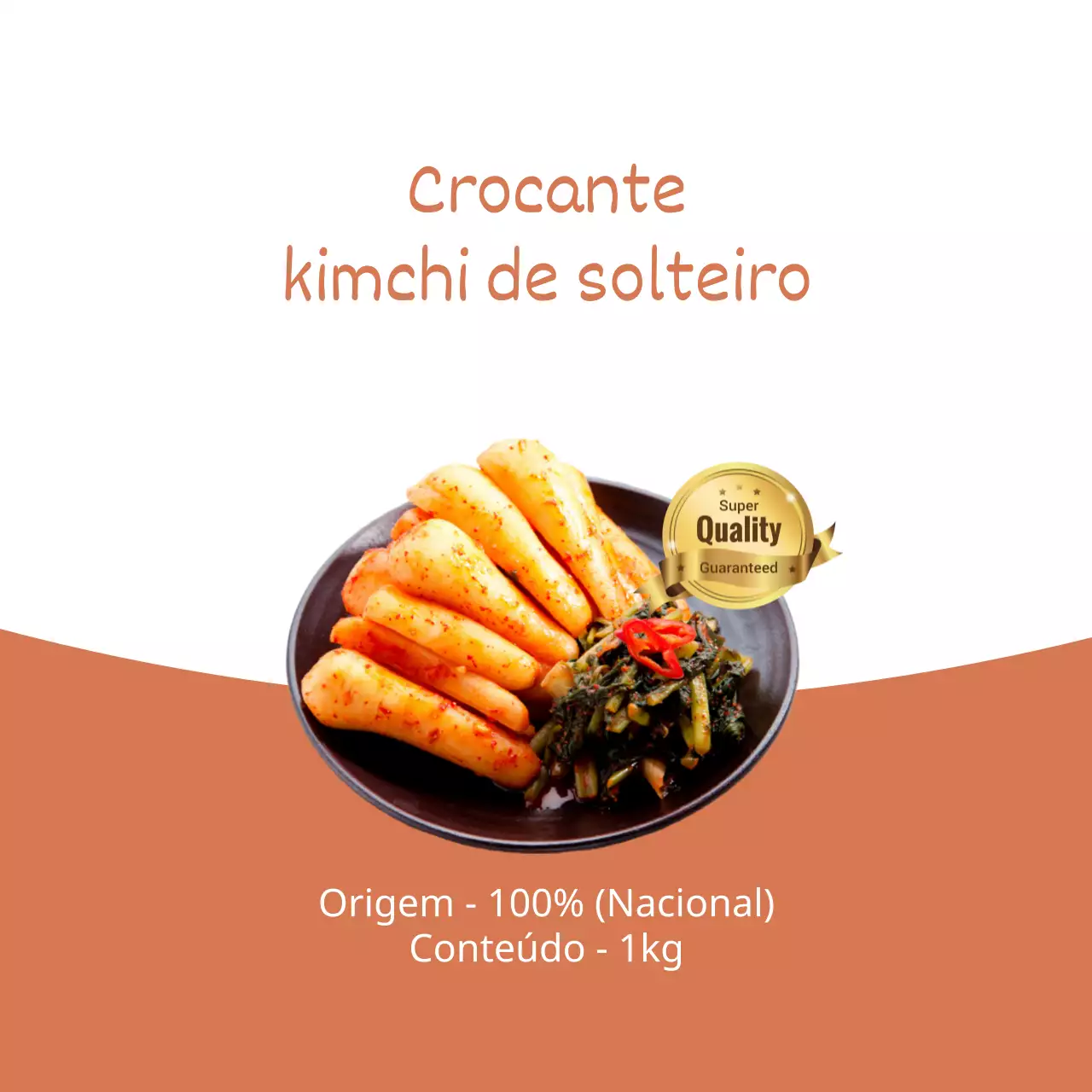 Kimchi de solteiro