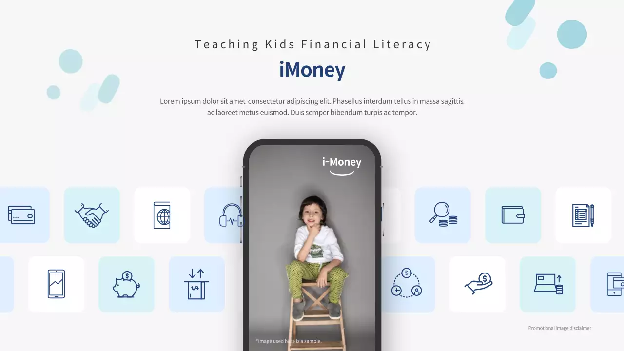 Blue Modern Financial Promotion Presentation