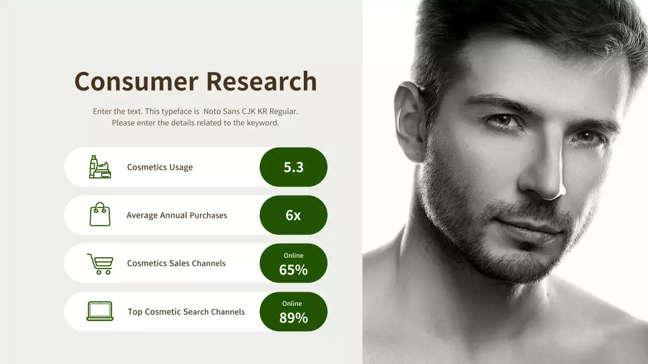 Green Modern Beauty Promotion Presentation