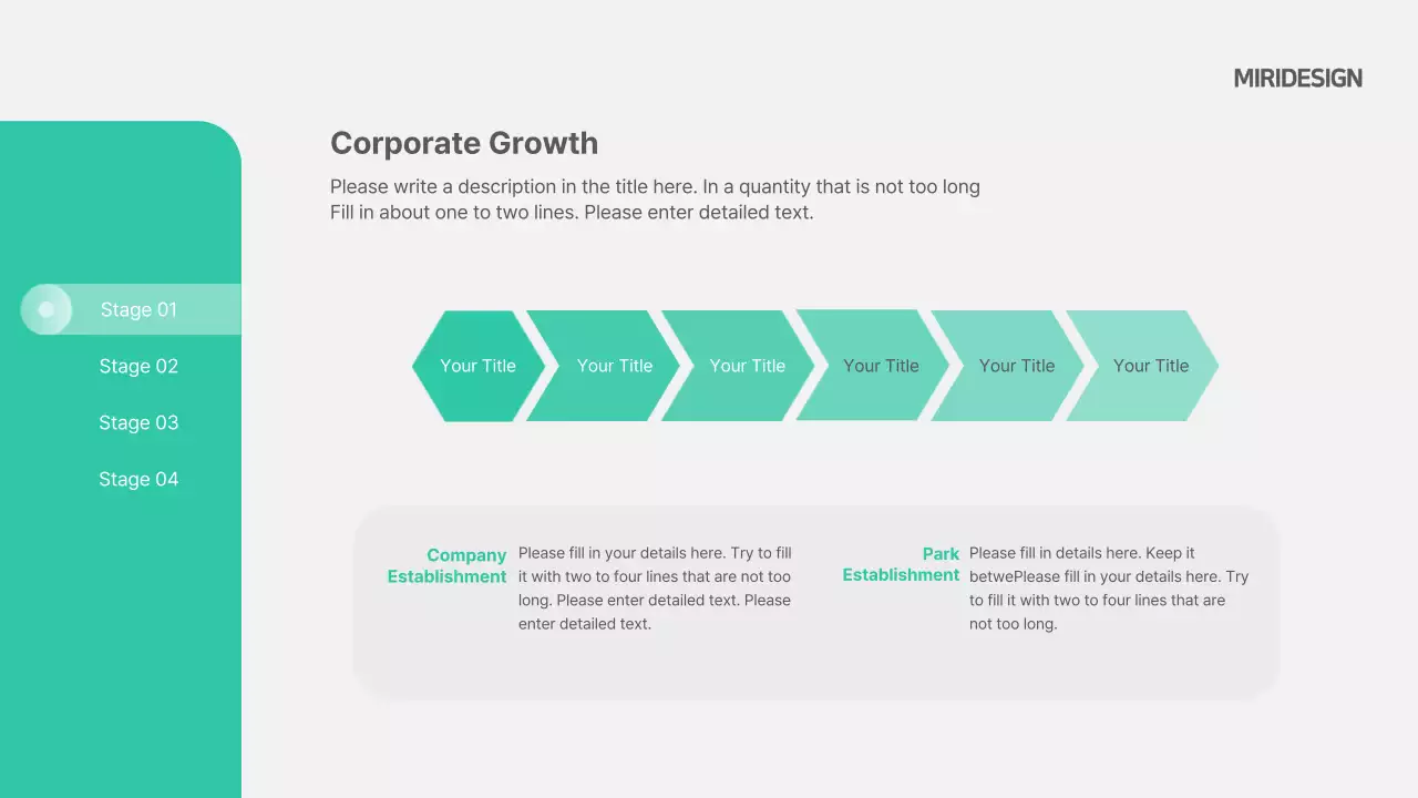 Green Minimal Business Presentation