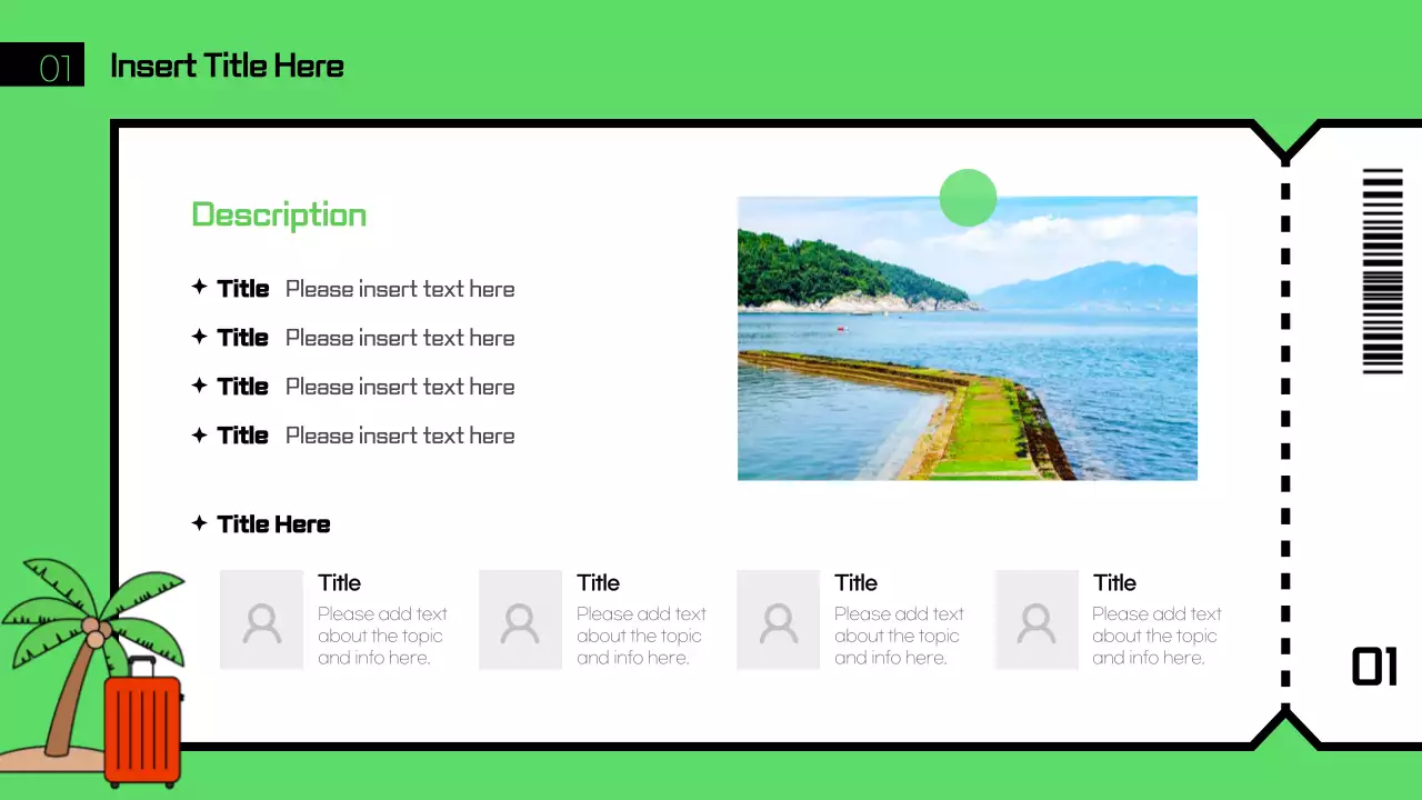 Green Trendy Travel Report Presentation