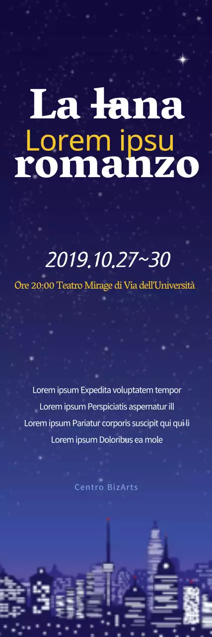 Striscione Seoul Romance_Sero