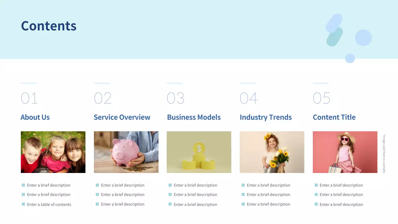 Blue Modern Financial Promotion Presentation