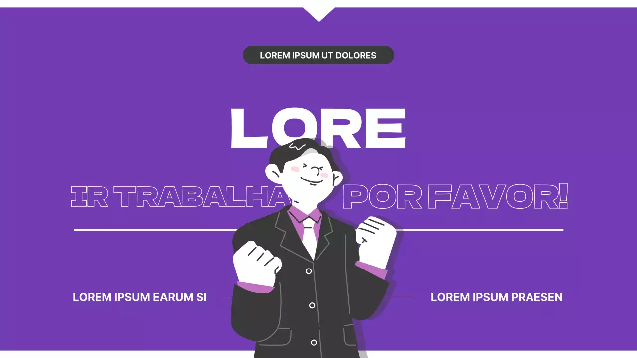 Como fazer com que a sua carta de apresentação se destaque da multidão com ilustrações a preto e roxo