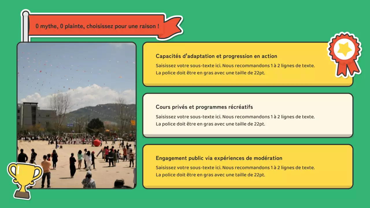 Un portfolio pour les animateurs dans l'industrie du spectacle avec un joli concept d'autocollant rouge et vert.