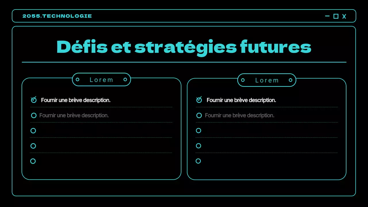 Des accents néon noirs et bleus pour anticiper les futures tendances technologiques