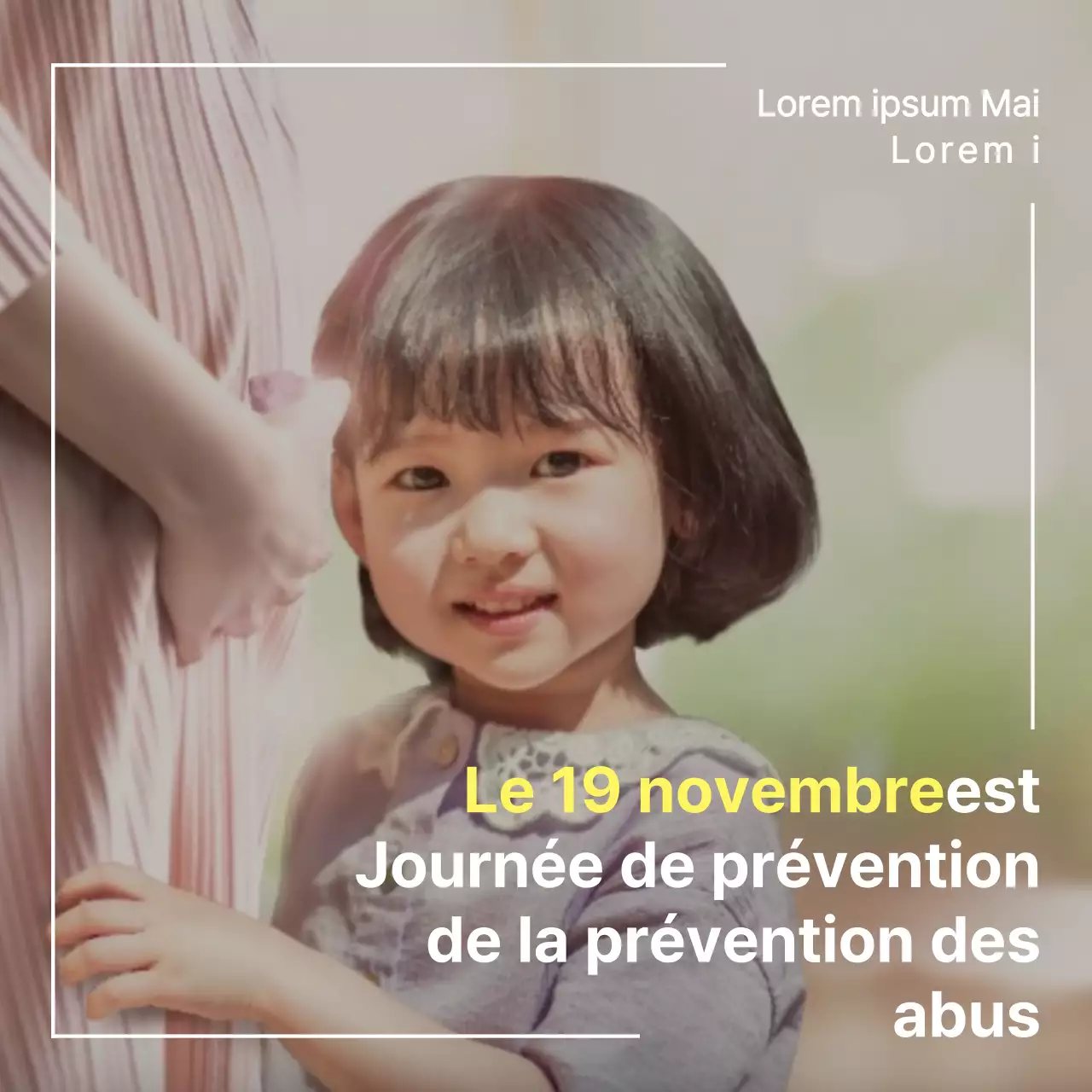 Campagne de Whiteellow pour la Journée de prévention des abus envers les enfants