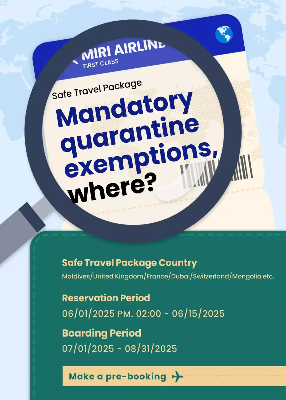 Blue Modern Travel Promotion Poster