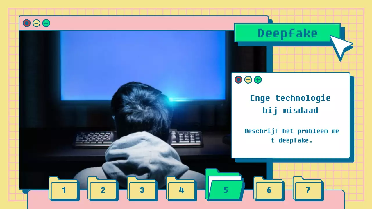 Prestatie-evaluatie presentatie van het concept van de gele en roze internetbrowser