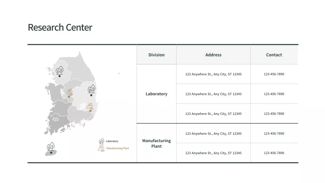 Grey Minimal Research Information Infographic