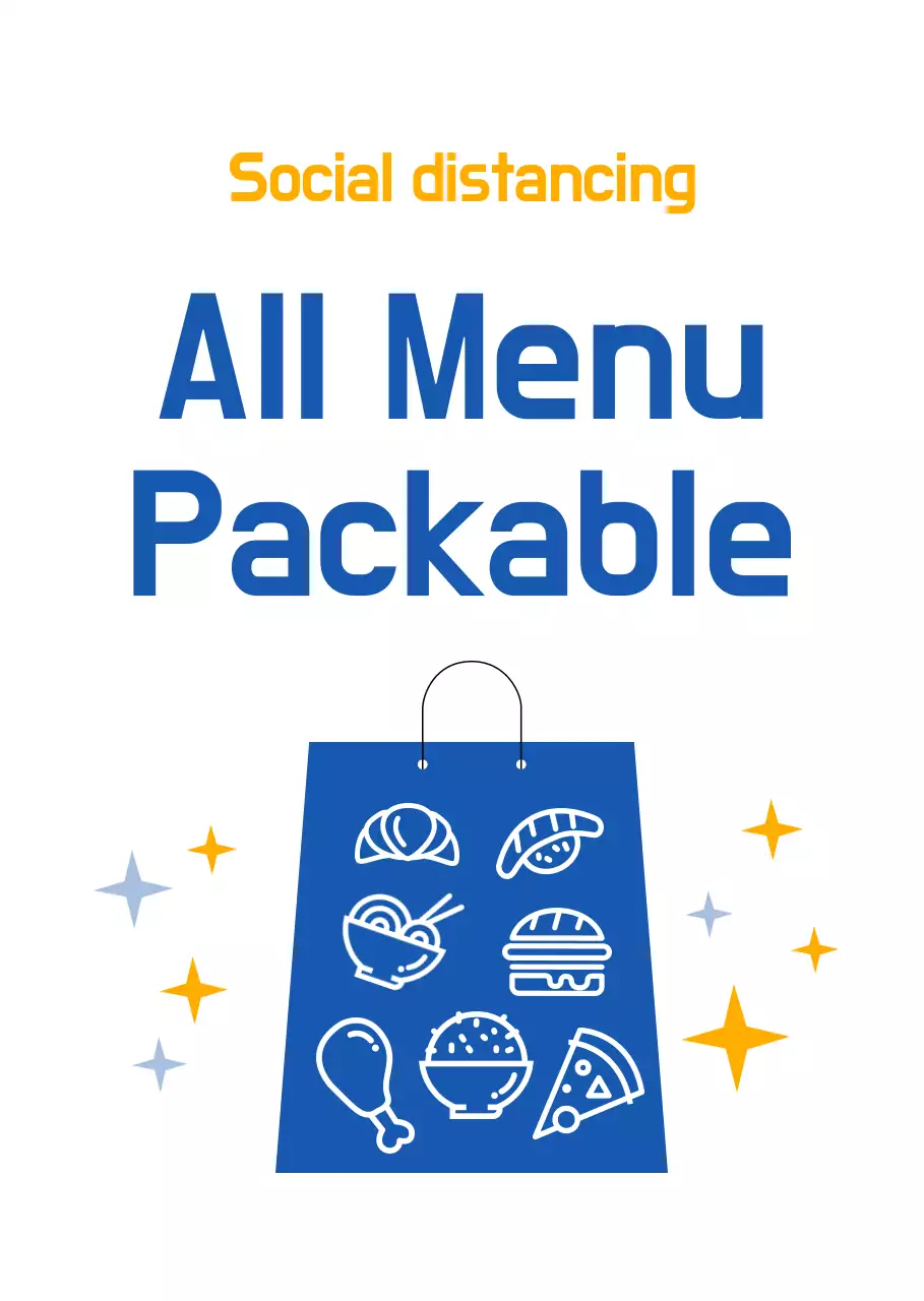 Khái niệm minh họa gọn gàng với màu xanh và hướng dẫn đóng gói. 