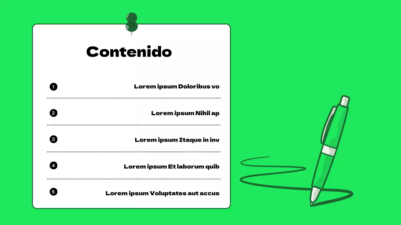 Presentación minimalista de la educación económica de los jóvenes en verde lima y negro