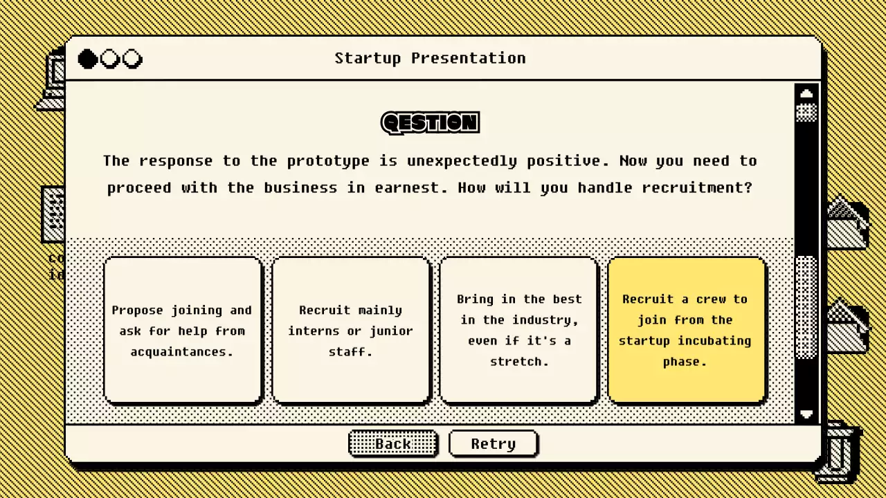 Yellow Retro Startup Guide Presentation