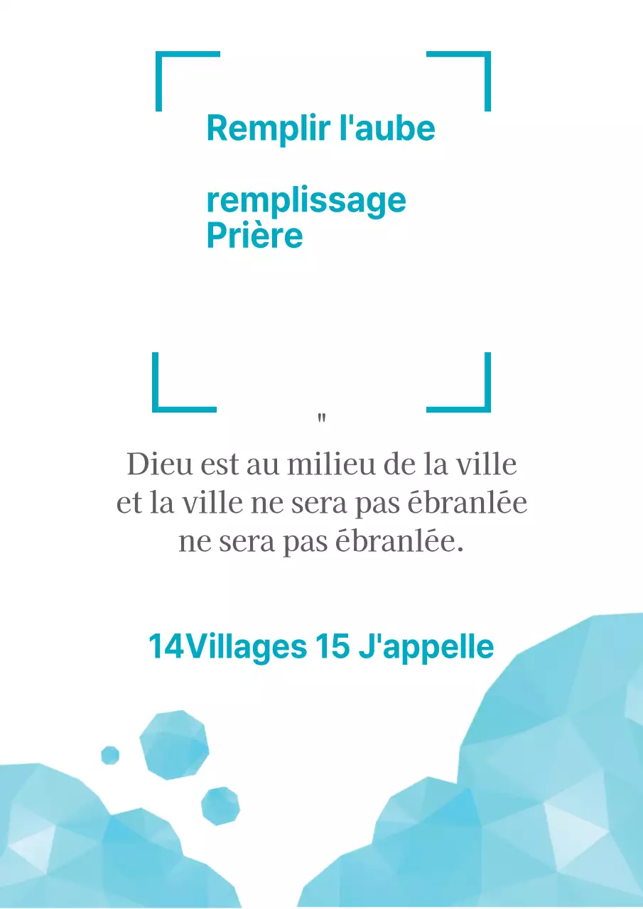Prières de l'aube avec des illustrations de nuages bleu clair