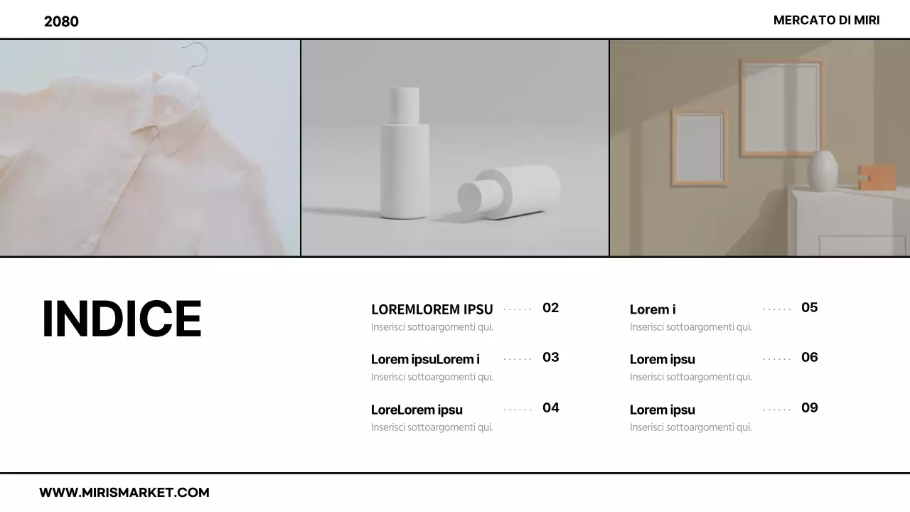 Guida alla creazione di un mercato colorato