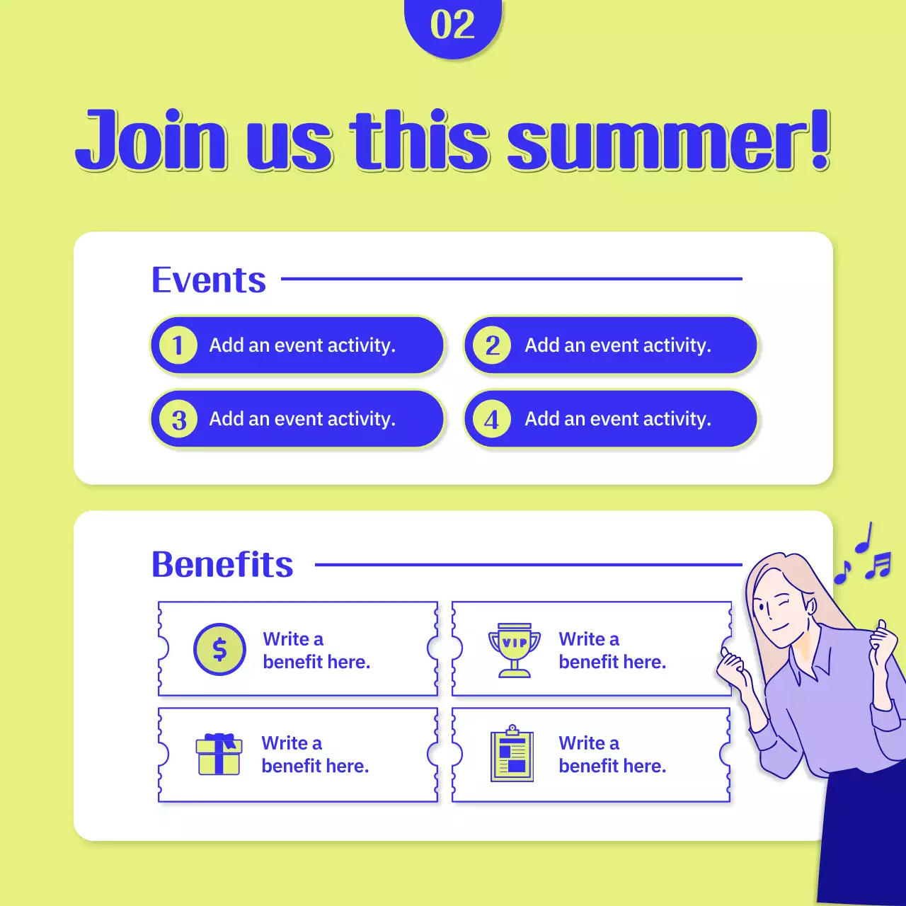 Blue Modern Film Recruitment Instagram Carousel