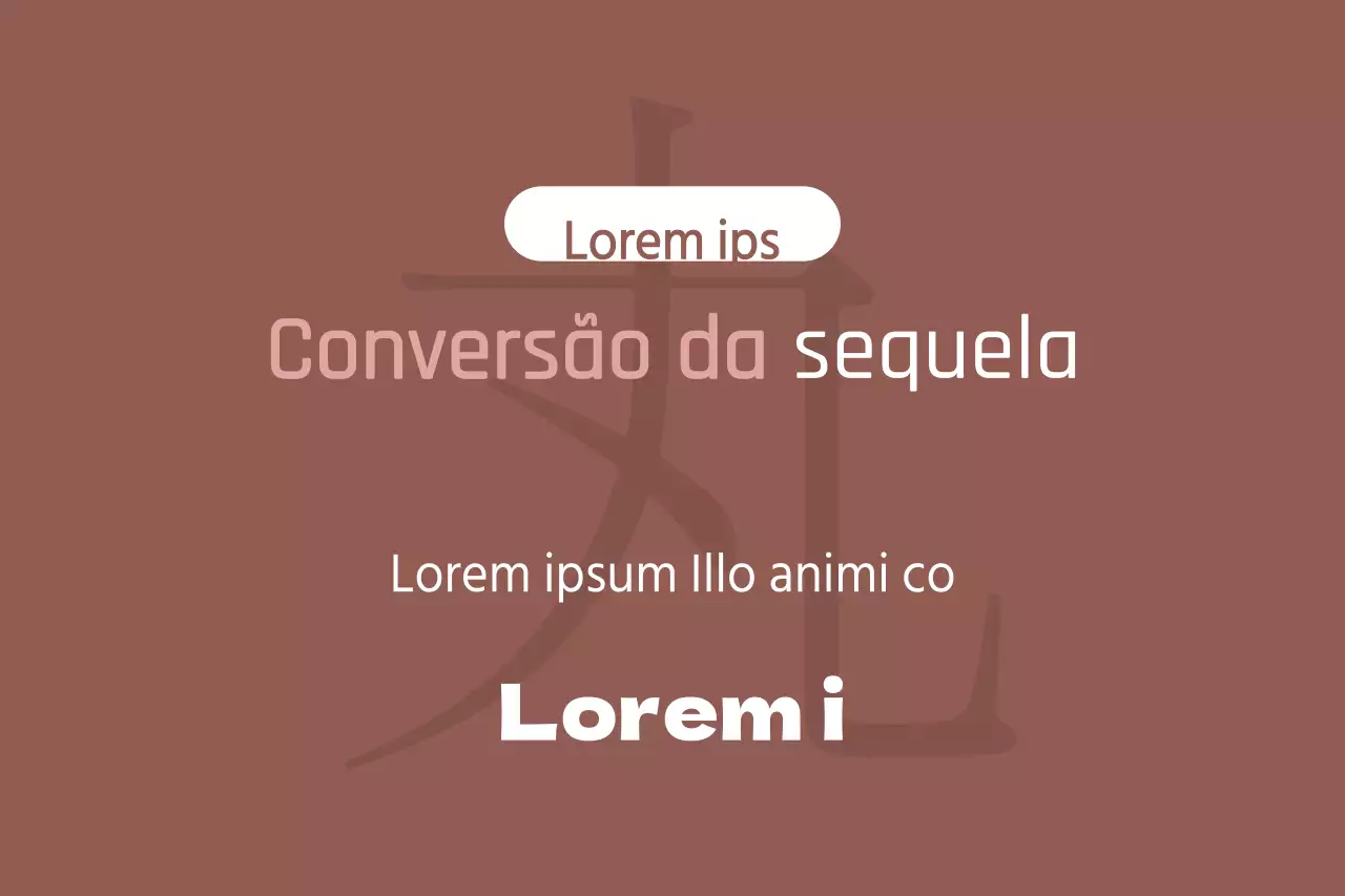 Conversão da sequela