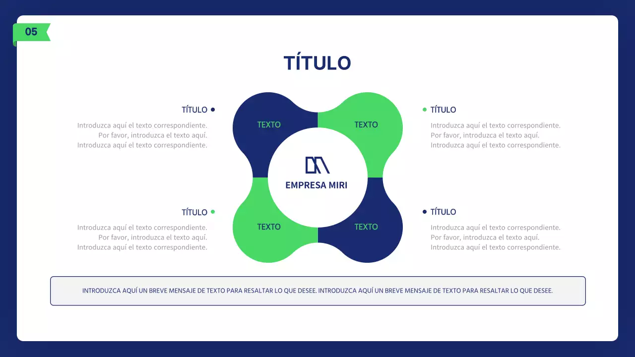 Informe de ilustración empresarial limpio en azul marino